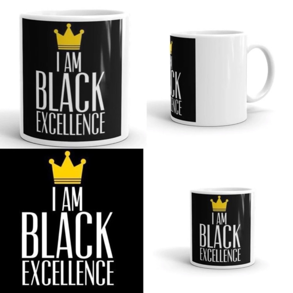 I AM BLACK EXCELLENCE COFFEE TEA MUG *NWT*